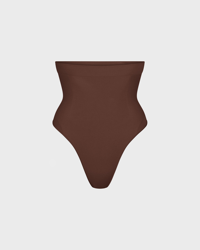 Skims Stringtruse Seamless Sculpt High Waist Cocoa XXS