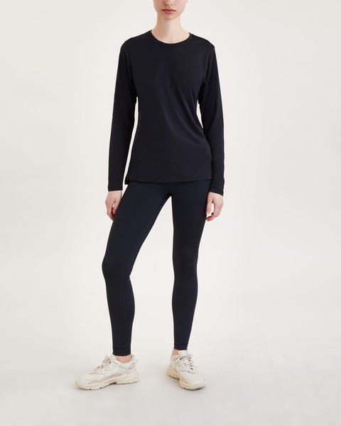 Topp Long Sleeve Core Run Svart 2