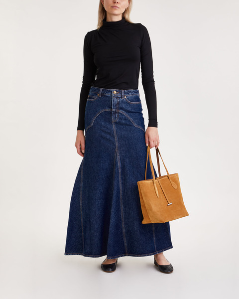 Skirt Luminosity Denim Maxi Saphire 2