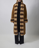 Malina Kappa Anouk Yve Faux Fur Wool Camel 36