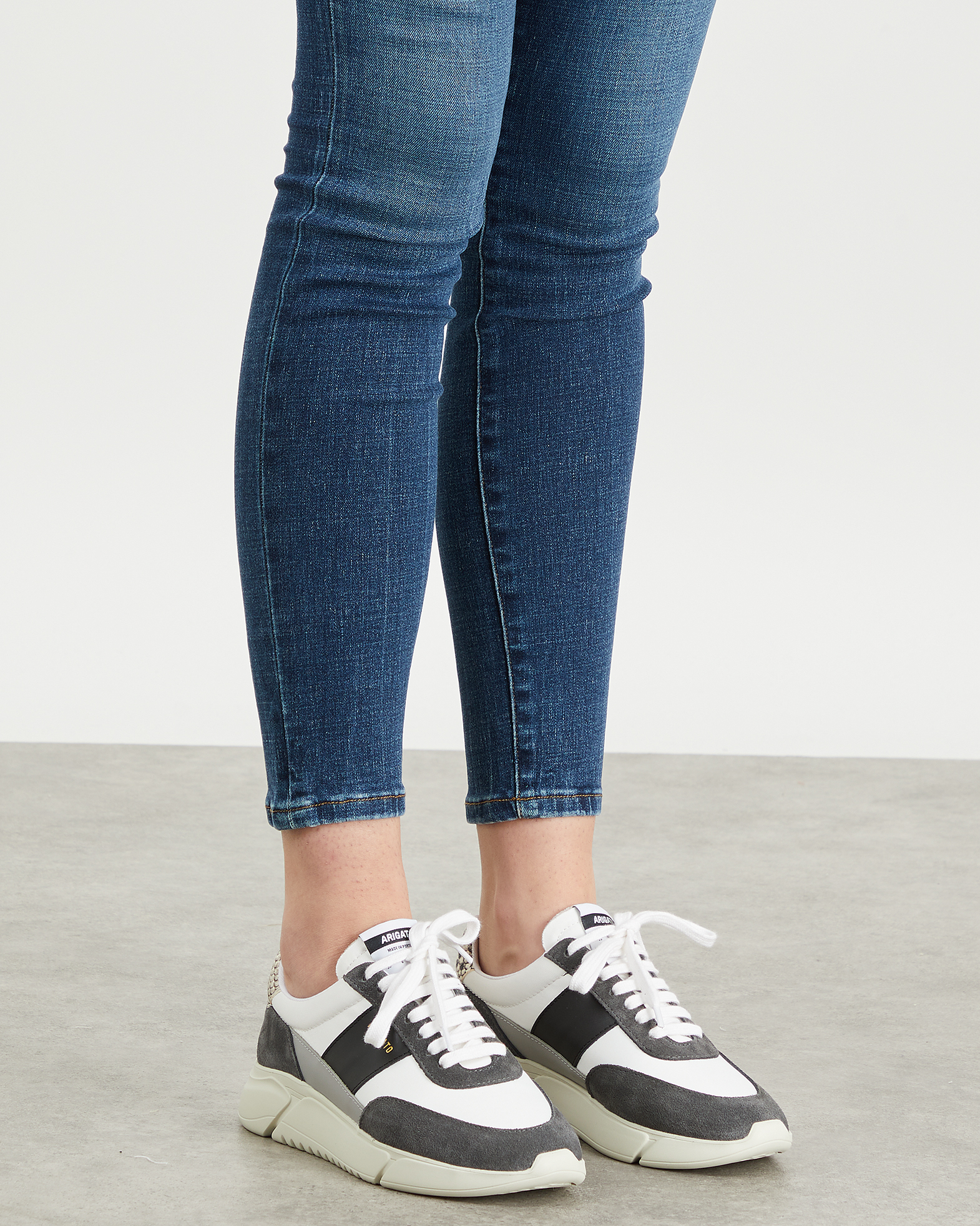 Axel Arigato Genesis Triple Sneakers Grey Pink Red | Low-Top Sneaker |  fashionette