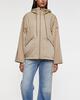 Moncler Jacka Cassiopea Hooded Brun MONCLER 2 (M)
