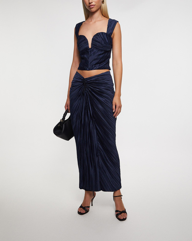 Cult Gaia Topp Kaitlin Blå US 2 ( EUR 34)