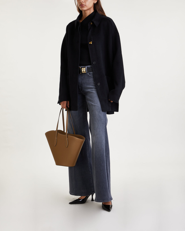 Aeron Jacka Crane wool-blend Svart 38