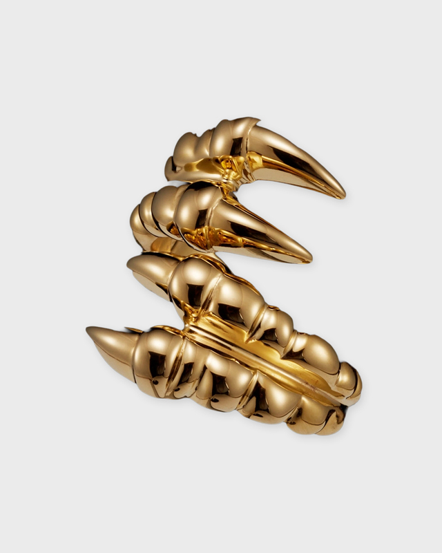 Maria Nilsdotter Ring Claw Double Heavy Gold M