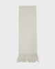 Teurn Studios Scarf Alpaca Blanket White ONESIZE