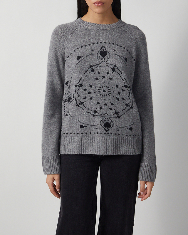 CLOEYS Sweater Bandana Cashmere Grå XS-S