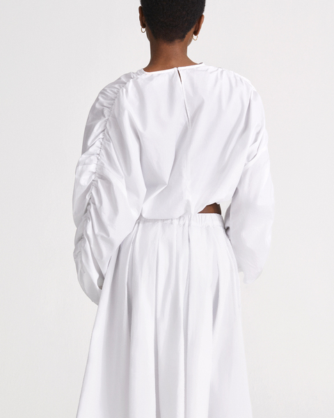 Topp Jennifer Long Sleeve Vit 2