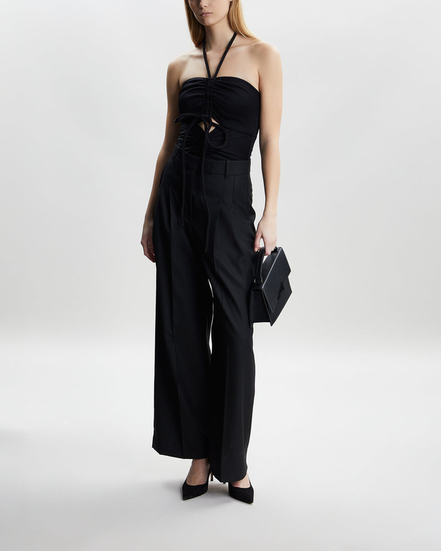 Proenza Schouler Bodysuit Compact Jersey Svart M