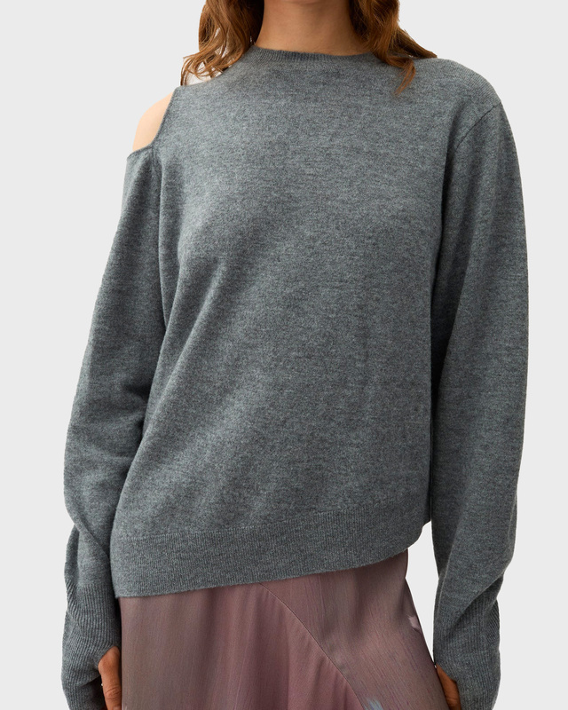 Rodebjer Tröja Knitted Acer Grey melange M