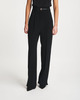 Max Mara Studio Trousers Lontra Svart IT 38 (EUR 32)