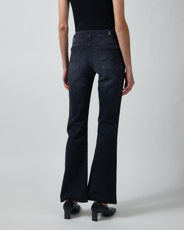7 For All Mankind Jeans The Leggy Bootcut Carbon Storm Black 27
