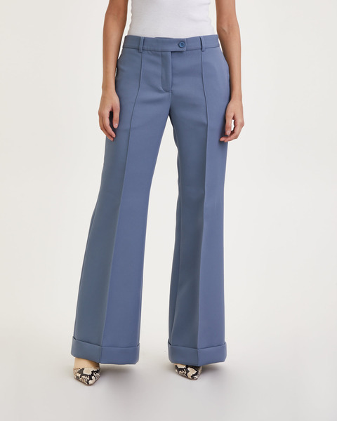 Trousers FN-WN-TROU000957 Dusty blue 1