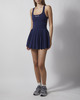 Sporty & Rich Kjole Signature Logo Court Navy M