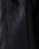 Sportmax Læderjakke Bomber Hood Black IT 38 (EUR S)