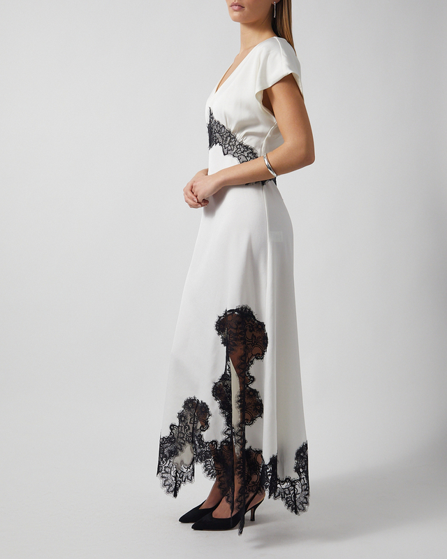 Wakakuu Icons Dress Ray Lace Offwhite XS