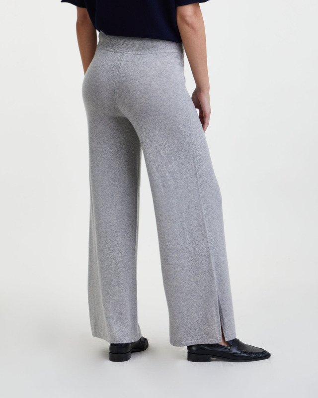 LISA YANG Trousers Marlo Cashmere Grå 2 (M-L)