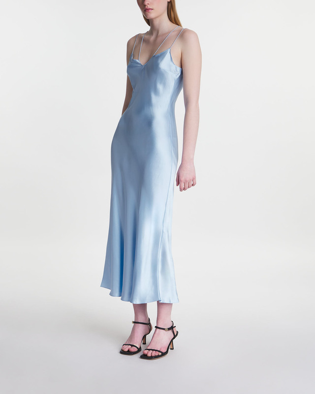 The Garment Klänning Catania Slip Ljusblå UK 6 (EUR 34)