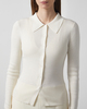 Almada Label  Koffta Lili Rib Cashmere Creme L