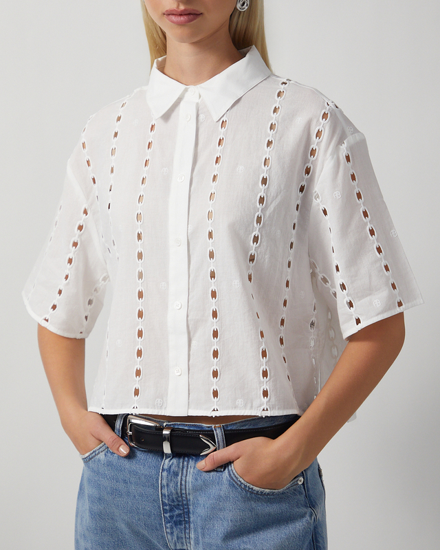 ANINE BING Skjorta Lincoln Vit M