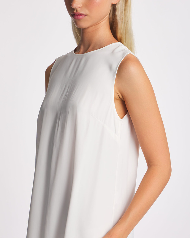RÓHE Dress Sleeveless Fluid Satin Creme 34