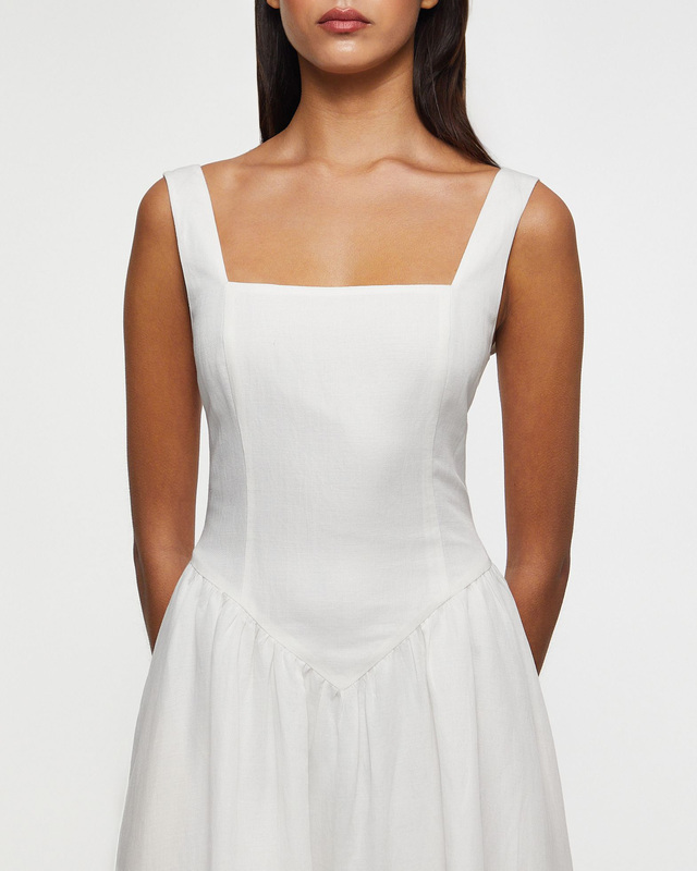 Wakakuu Icons Dress Ballina White L