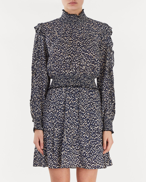 Klänning Flo Ruffle Dress Multicolor 1