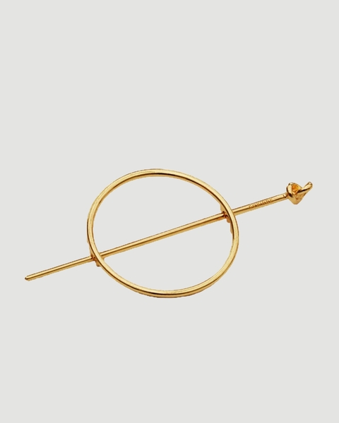Hair Buckle Pin & Ring  Guld ONESIZE 1