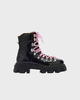 GANNI Boots Cleated Mountain Box Oleatex Svart EUR 39