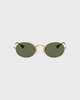 Ray-Ban Sunglasses Oval RB3547 Guld/grön ONESIZE
