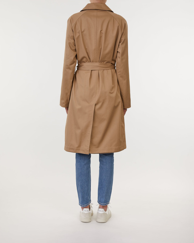 POLO Ralph Lauren Trenchcoat Rvrr Balmacn Lined Coat Khaki L