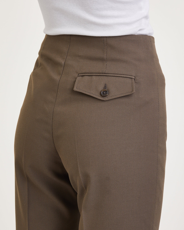 HOPE Trousers Draw Khaki 34