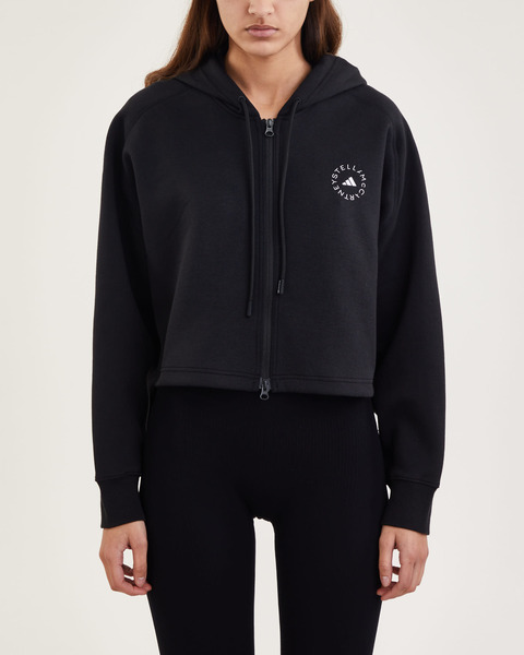 Hoodie aSMC Cropped  Svart 1