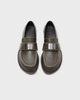 Acne Studios Loafers Logo Leather Brun EUR 40