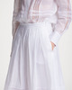 Max Mara Studio Skirt Patto White IT 40 (EUR 34)