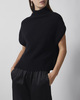 Wakakuu Icons Top Marais Knitted Black L