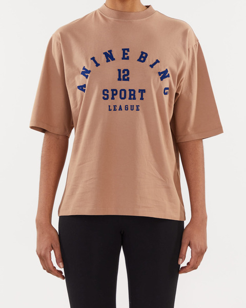 T-Shirt Caden League Brun 1
