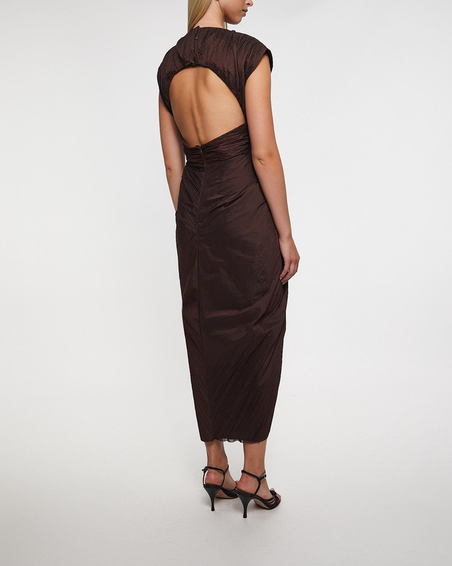 Cult Gaia Dress Inaya Brown US 2 ( EUR 34)