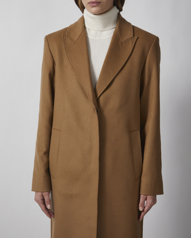 Wakakuu Icons Coat Fave Camel  XS