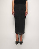 Acne Studios Skirt Cargo Mesh Midi Anthracite L