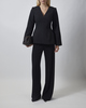 Malina Topp Ninni Cut-Out Shoulder Hourglass Black 36