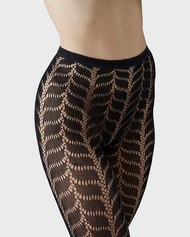 Swedish Stockings Strumpbyxor Meja Net Tights Svart M