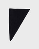 Wakakuu Icons Scarf Knit Triangle Black ONESIZE
