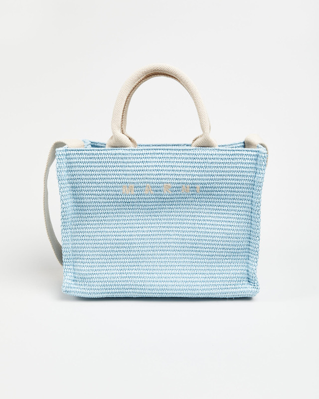 Marni Väska Shopping Bag Ljusblå ONESIZE