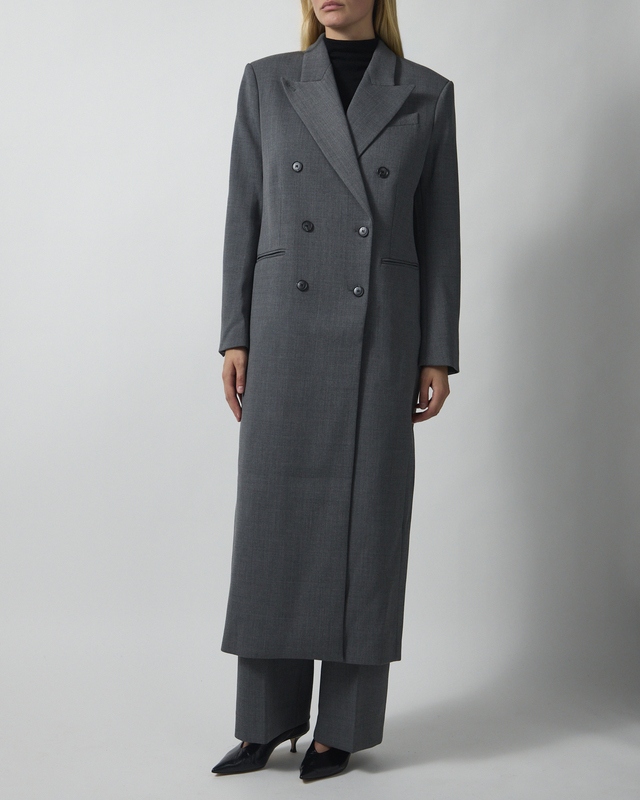 Almada Kavaj Margot Long Tailored Grey M