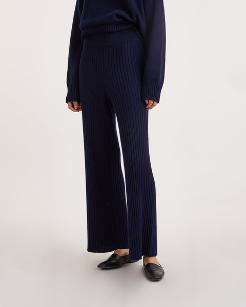 Byxor Delia Navy 1