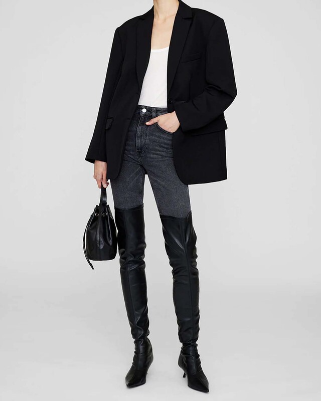 Anine Bing  Boots Over The Knee Svart EUR 38
