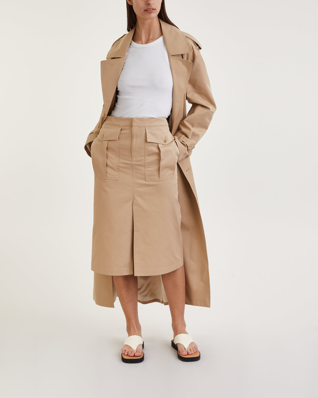 Filippa K Skirt Cargo Long Sand 34