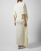 Malina Kaftan Janna Knitted V-Neck Maxi Pearl M