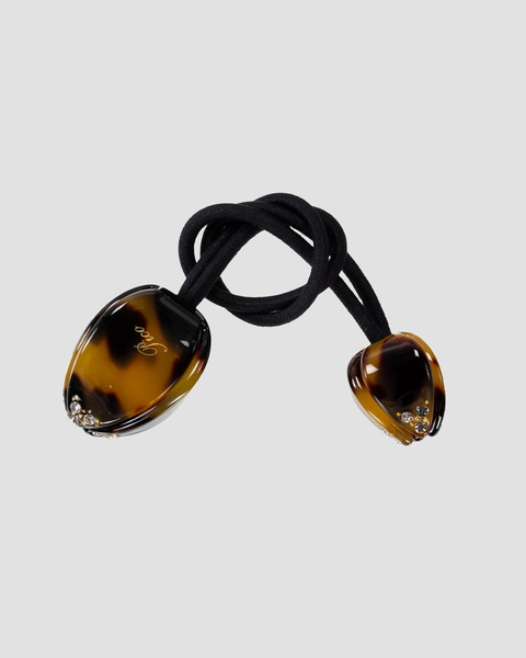 Hårsnodd Tulip Elastic Leopard 1
